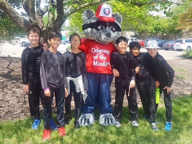 Forestville Elementary team includes students Yona Sankar, Zachary Ulman, Jibran Salam, Justin Kim, Allison Zhan, and Peter Popenko.