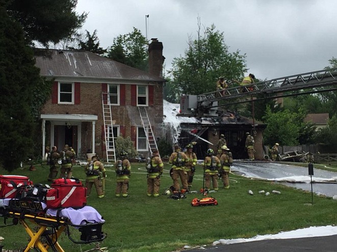 Fire Investigators determined that the fire was accidental in nature and started in the garage.