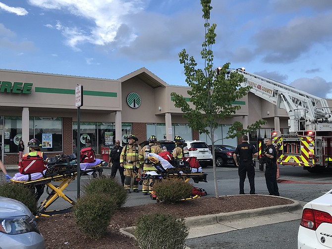 No civilian or firefighter injuries were reported at a fire in Pollo Inka Restaurant, now closed due to the damage. Diners and employees escaped unharmed.
