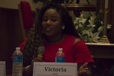 Victoria Clark of the Northern Virginia Urban League, Young Professionals Network.