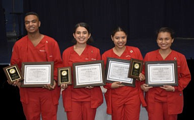 Mohamed Abdelrahman, Lesly Alvarenga, Jennifer Garcia, and Suany Oliva.