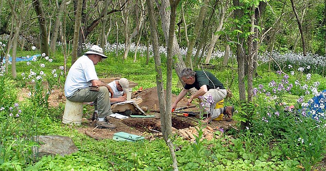 The Native American artifacts found in  Northern Virginia are proof that there was a presence here in early days, as cited by Karenne Wood who spoke for the Burke Historical Society.