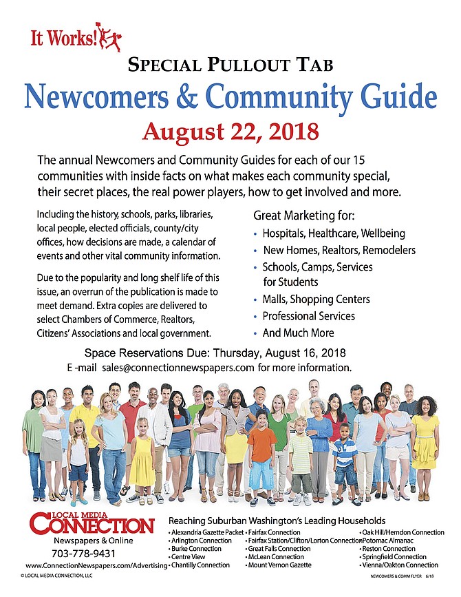 Our award-winning annual Special Pullout Newcomers and Community Guides for each of our 15 communities with inside facts on what makes each community special, their secret places, the real power players, how to get involved and more will publish on August 22, 2018.