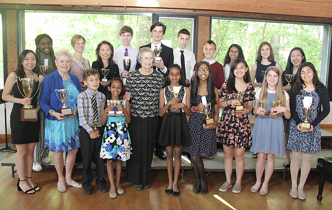 Marilynne Jost and her students at their Spring Recital earlier this year.