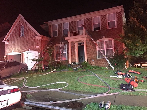 Fire Investigators determined that the fire was caused by a lightning strike.