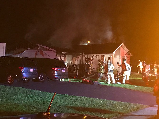 This house on Vantage Drive suffered approximately $260,038 in damages.