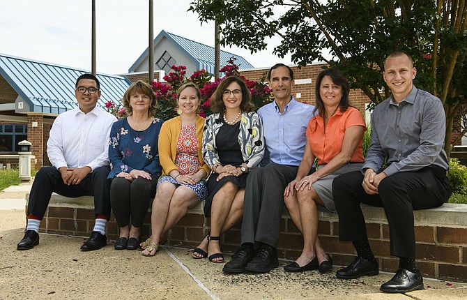 Supervisor Dan Storck (third from right) with Mt. Vernon District Office staff.