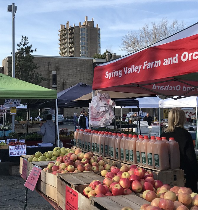 The Reston Farmers Market at Lake Anne begins its season in early May and runs until December 1st. 