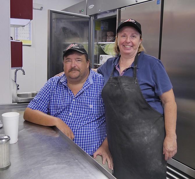 Jim and Dorothy Breeding manage Al's Steak House, which is owned by their daughter who is currently in medical school.