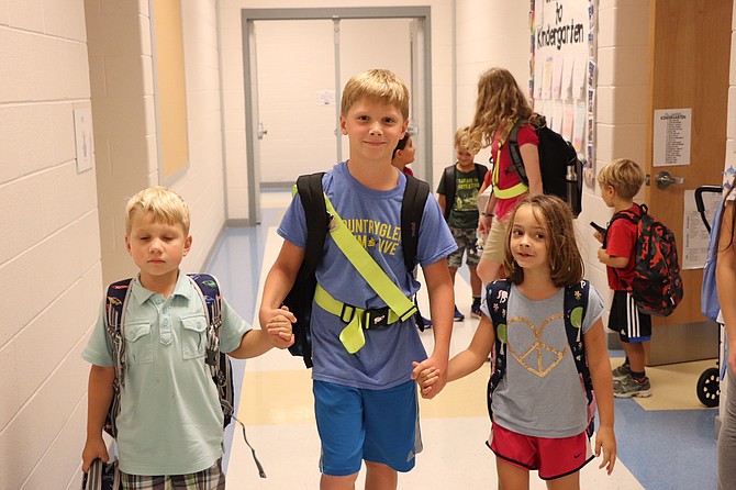 Safety Patrol at Wayside Elementary School.