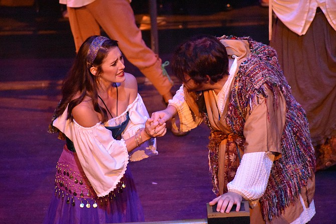 Allie Haines in the Hunchback of Notre Dame.