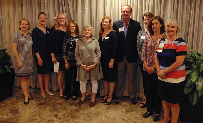 A group shot of this year’s New Dominion Women’s Club beneficiaries.