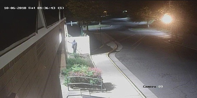 Suspect caught on camera; police asking for help identifying this man.