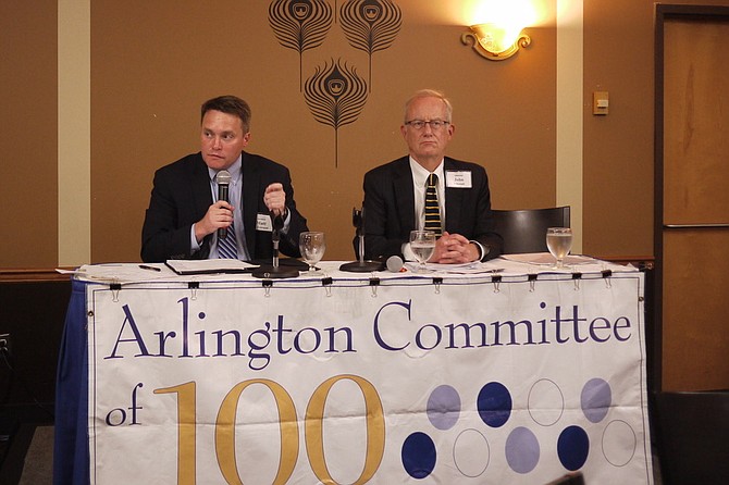 Challenger Matt de Ferranti puts forth his closing argument alongside incumbent John Vihstadt.
