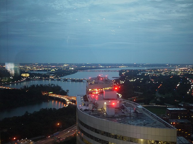 View towards Washington of the 360 degree view.