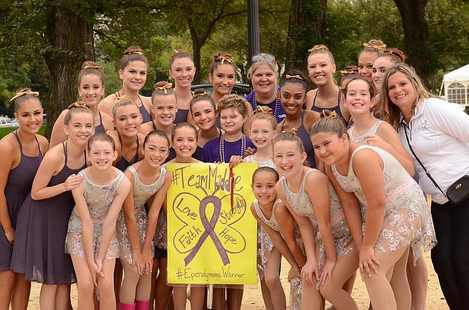 ArtSpire Troupe and TeamMaddie at CureFest.
