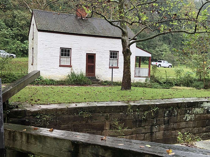 Lockhouse 6  and the canal.