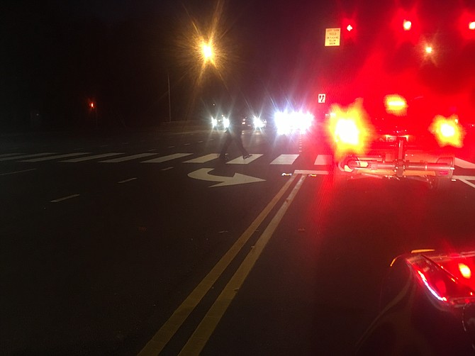 At Braddock Road and Wakefield Chapel, the crosswalk can be hazardous to commuters.