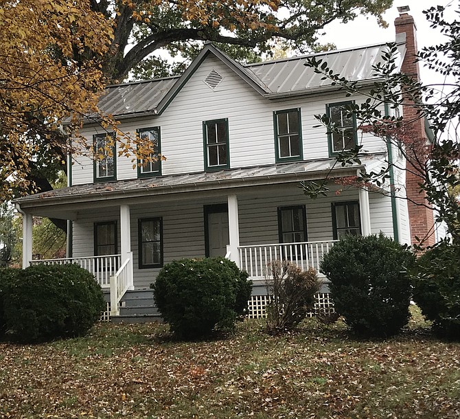 The Ellmore farmhouse is in the Floris Historic District on the Fairfax County Inventory of Historic Sites.