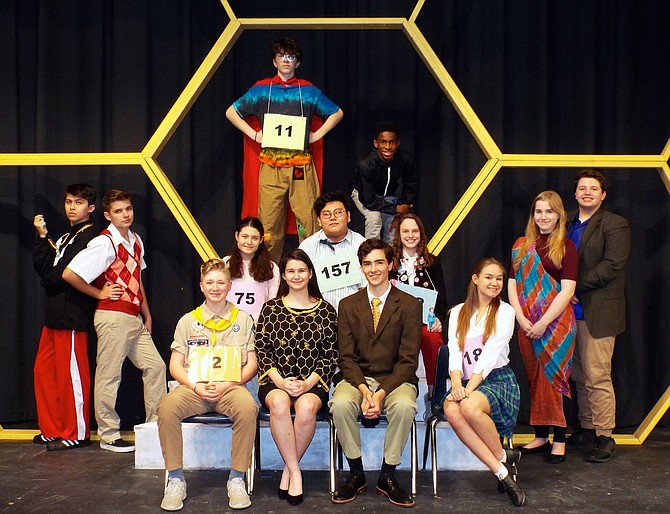 Cast members are (top row, from left) Seth Strong and D.J. Bartly; (middle row, from left) Charlie Heiting, P.J. Pavot, Madeleine Tyler, William Choi, Sarah Zakreski, Tori Miller and Mikhail Goldenberg; and (bottom row, from left) John Jennings, Louisa Mattozzi, Brendan Smith and Kamila Adamczyk.