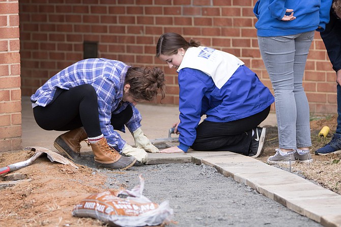 A Veterans Day of Service was held at West Potomac High School on Monday, Nov 12.