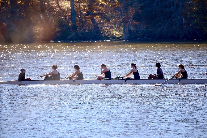 The Old Dominion Boat Club at the Head of the Occoquan regatta.