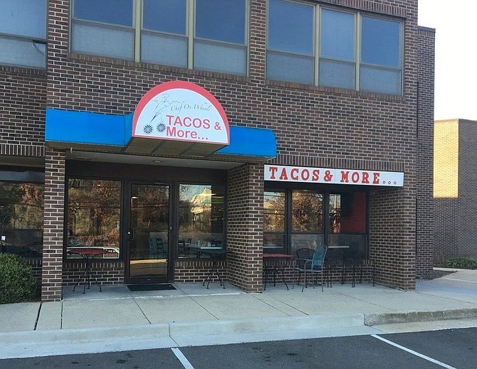 Chef on Wheels Tacos & More restaurant is located at 1810 Michael Faraday Dr., Reston.