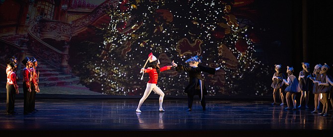 “The Nutcracker,” a joint production of the Fairfax Symphony Orchestra and the Fairfax Ballet.