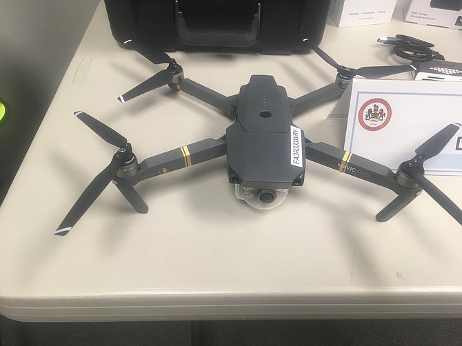 County looking to use drones.