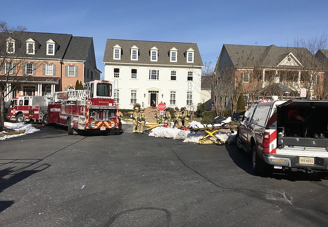 Damage to the home as a result of the fire is estimated at approximately $90,000.