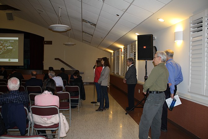 Questions came up at Braddock Road meeting.