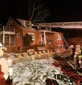 Cigarettes caused approximately $93,750 in damages to this Rose Hill house.