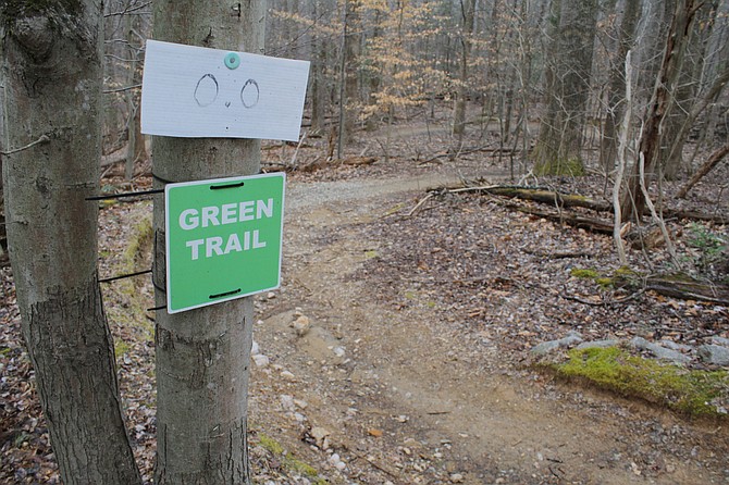 The mountain bike trail at Fountainhead is one of the best in Virginia.