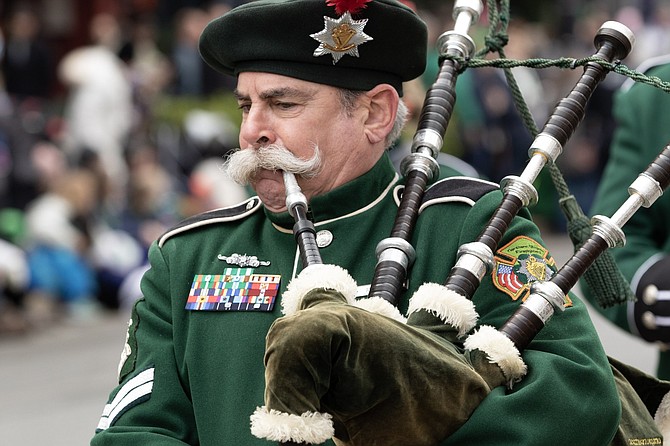 The Northern Virginia Firefighters Emerald Society Pipe Band.