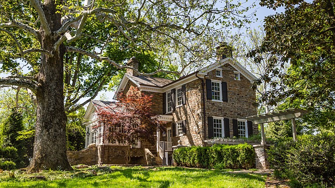 Bienvenue on Churchill Road in McLean was built in 1754 using sandstone from a nearby quarry. A new wing was added in 1929 to include indoor water.