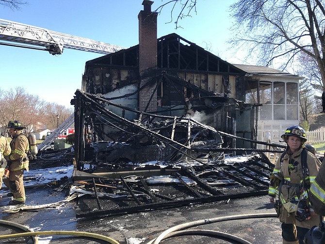 Damages as a result of the fire were approximately $107,500.