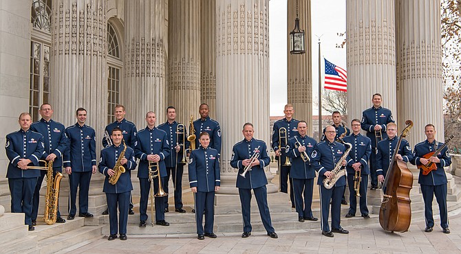 U.S. Air Force Airmen of Note will perform with Virginia Chamber Orchestra in presentation of “Music in the Life of Eisenhower.”