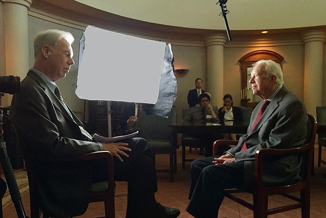 President Jimmy Carter and Martin Doblmeier interview.