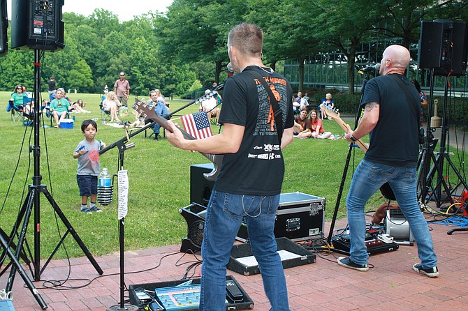 Bands from all over perform at the concert series.