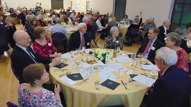 Some 98 people attended the McLean chapter of the AAUW’s 50th Anniversary.