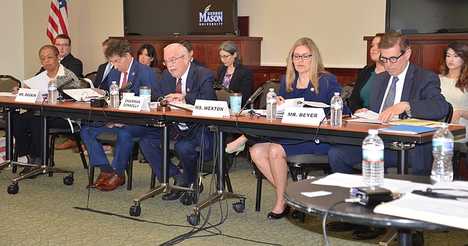Members of the US House of Representatives Committee on Oversight and Reform Subcommittee on Government Operations, chaired by Gerry Connolly (D-11) held hearings at George Mason University to investigate the impact of the recent partial government shutdown on federal contractors.
