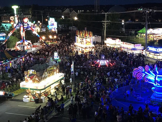 2018 Herndon Festival in the Historic Downtown District.