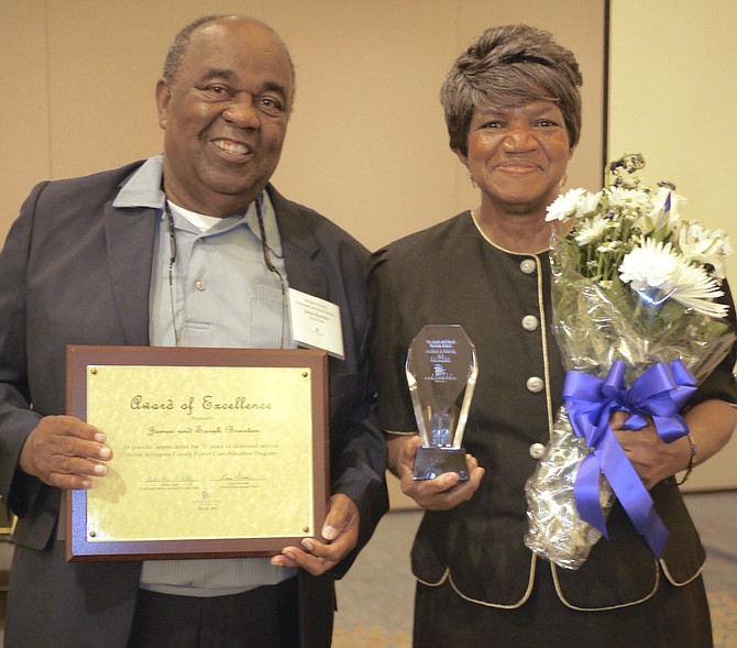 James and Sarah Braxton have been foster parents in Arlington since 1984. Recognizing their 35 years of fostering, and unwavering dedication to doing it right, an award for excellence in fostering was created in their name.