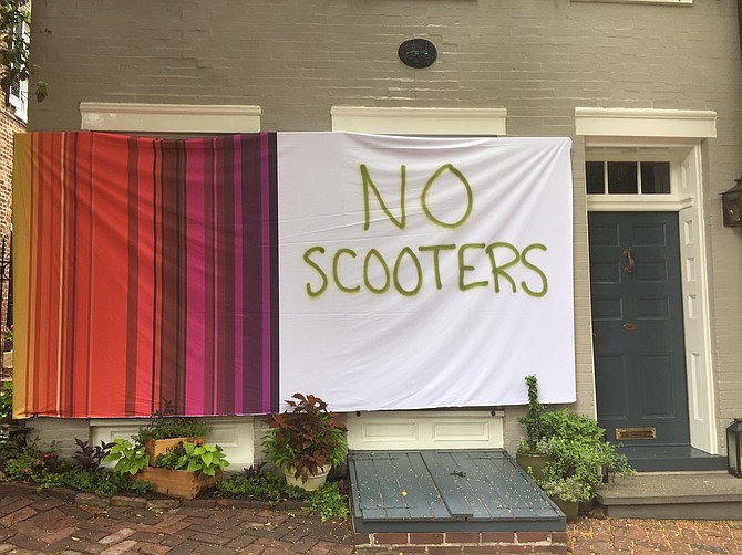 Friday, June 7: Letting their feelings be known on Prince Street.