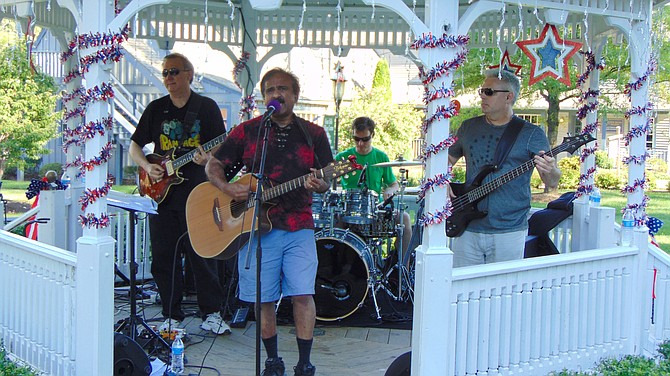 The band Mars Rodeo performs.