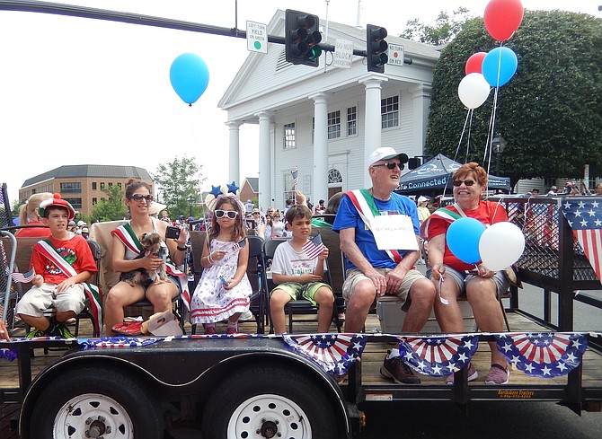 This Italian Heritage float was in last year’s July 4 parade.