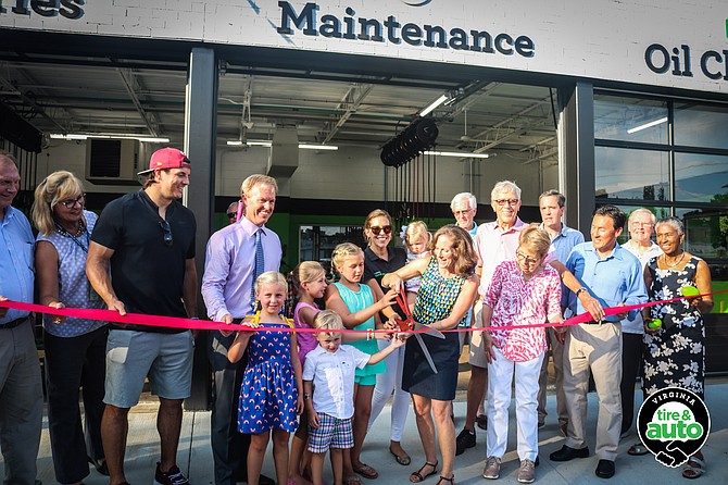 Virginia Tire & Auto's grand opening in Vienna was held on Thursday, July 18.