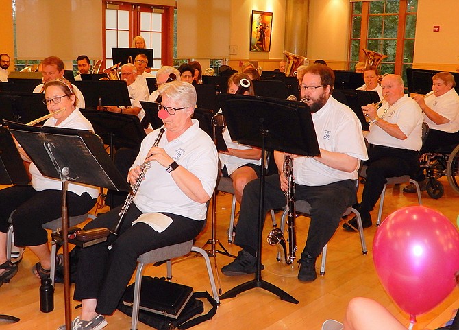 The City of Fairfax Band played music geared for children.