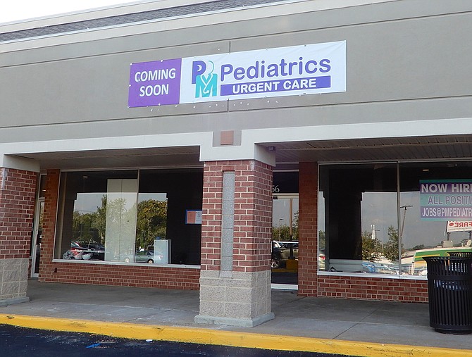 PM Pediatrics urgent care will open soon in the Kamp Washington Shopping Center.