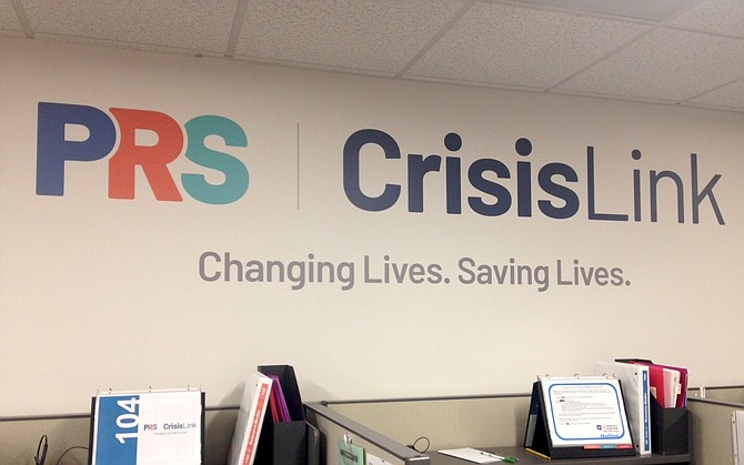 Wall graphics at PRS CrisisLink headquarters.